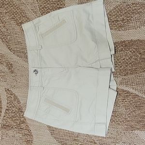 White House Black Market Shorts Khaki 6